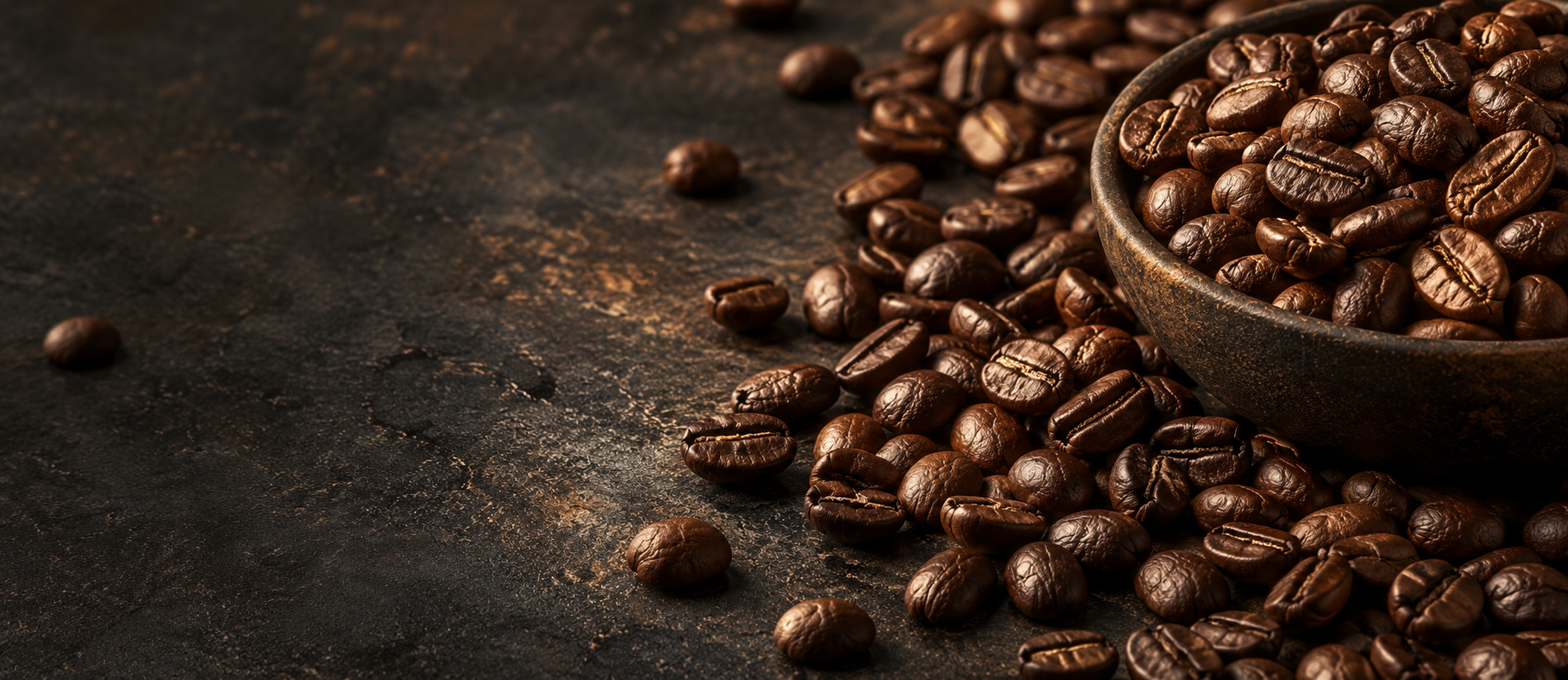 მოხალული ყავის მარცვლები / Roasted coffee beans