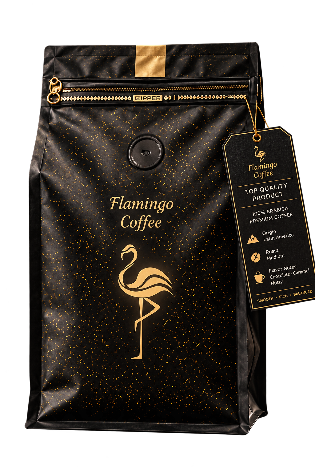 Coffee Flamingo — gold package